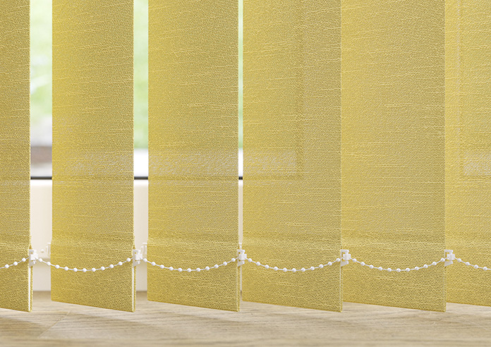 Savona, Lustrous Yellow - Vertical Blind - Image 4